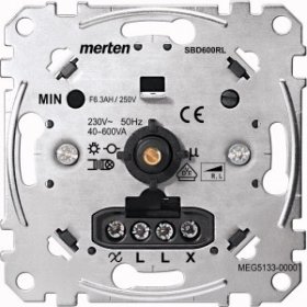 MTN5133-0000 Механизм пов. светорег. инд. нагр. 600ва Merten фото