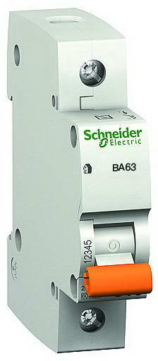 11206 Автоматический выключатель ва63 1п 32A C 4,5 ка, болгария/италия , Schneider Electric фото
